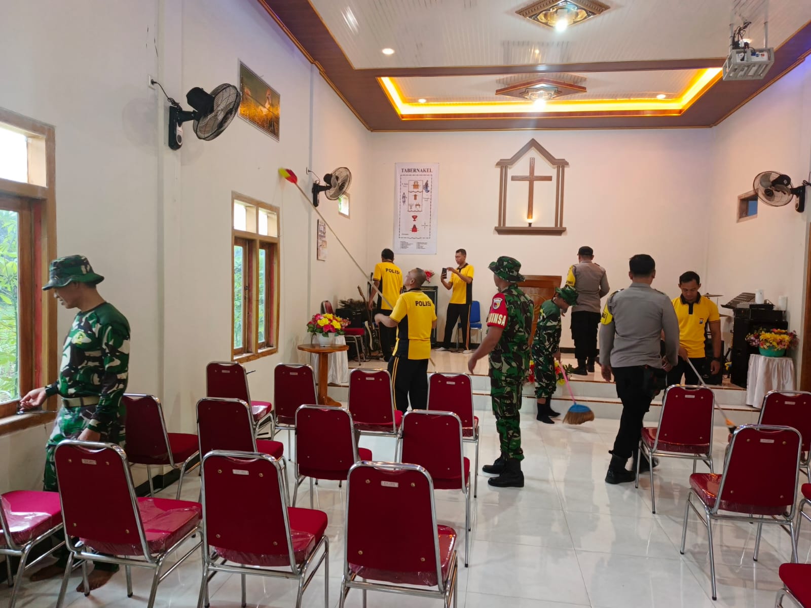 Sinergitas TNI-Polri Warnai Gelar Bakti Religi Sambut Hari Bhayangkara ke-79 Tahun 2025