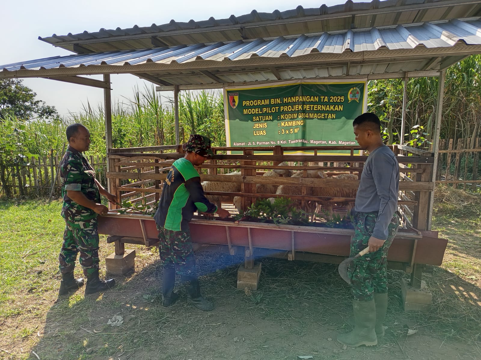 Sukseskan Program Ketahanan Pangan Berkelanjutan, Ini Langkah Konkrit Kodim 0804/Magetan