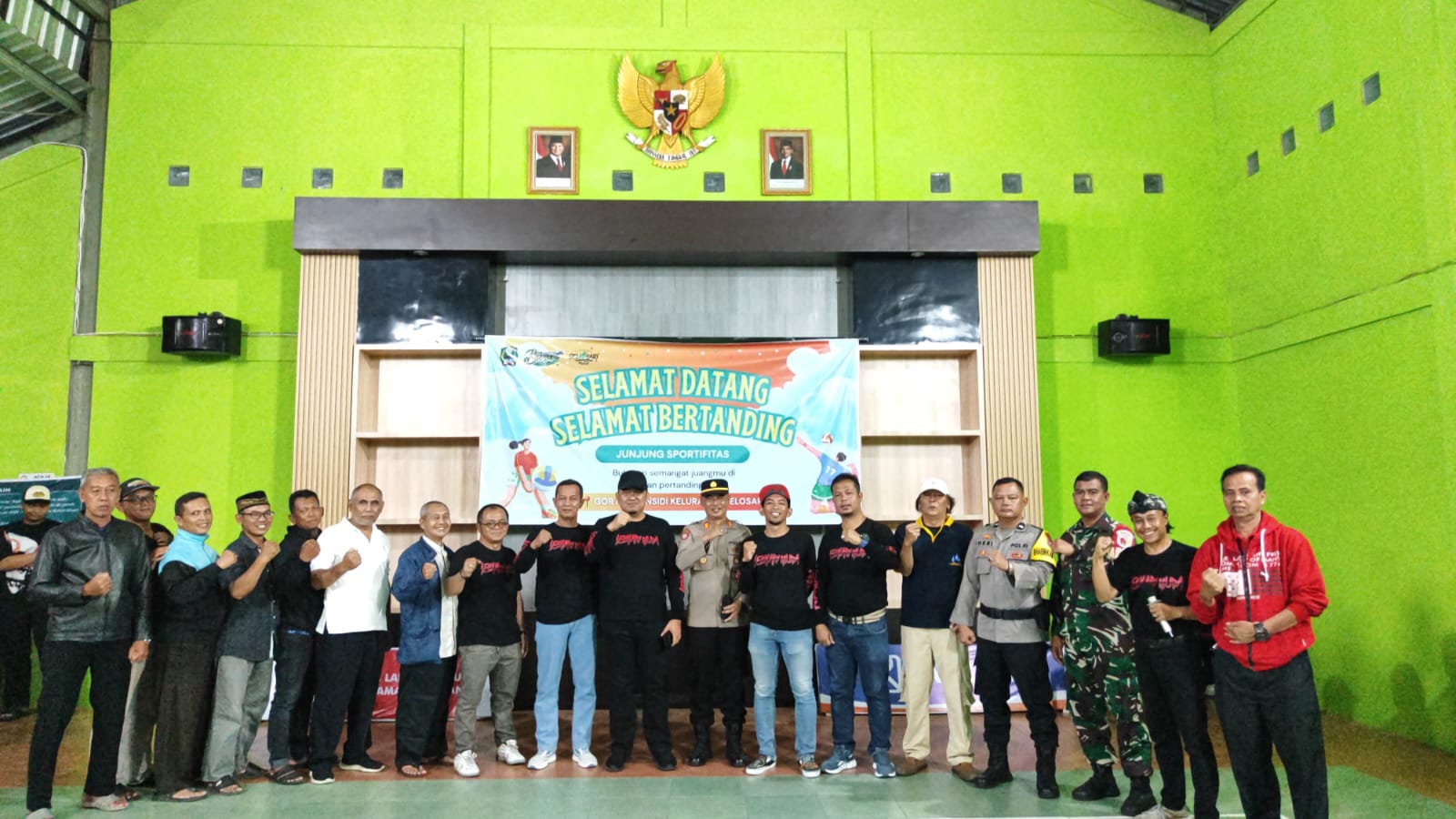 Komandan Koramil 0804/01 Magetan Hadiri Upacara Pembukaan Peringatan HUT RI KE-80 dan Kirab budaya Selosari Andum Berkah Kelurahan Selosari.