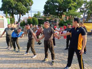 Koramil 0804/01 Magetan Gelar Lomba 17-an Di Taman Darmawangsa