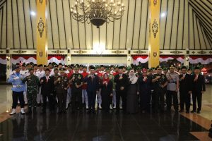 Dandim 0804/Magetan Hadiri Upacara Pengukuhan Paskibraka Tahun 2025