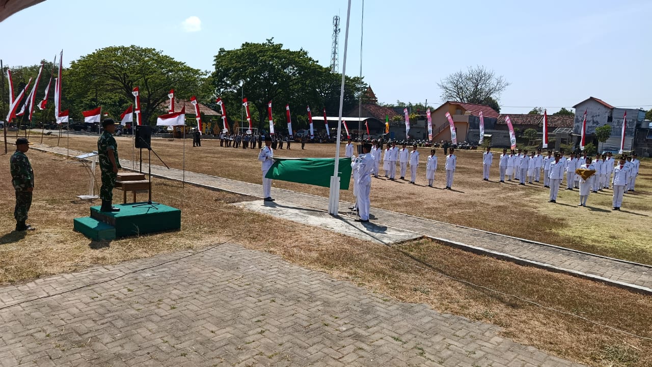 Semarakkan HUT RI ke 80 Koramil 0804/13 Bendo Gelar Gladi Bersih Bersama Forkopimca