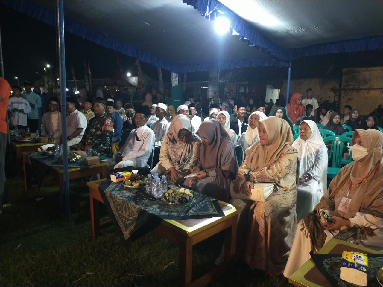 Babinsa Koramil 0804/08 Barat Hadiri Pengajian Nada Dan Dakwah Membentuk Akhlak Mulia