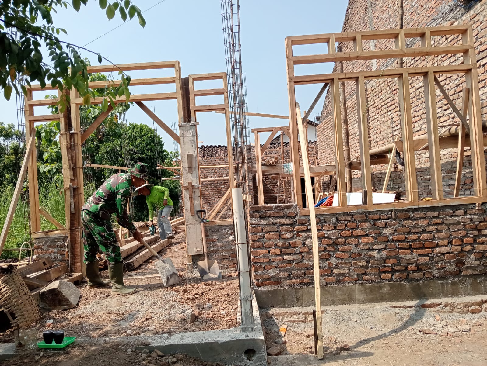 Program Rutilahu TMMD ke-126 Kodim 0804/Magetan Buka Lembaran Baru Untuk Warga Kembangan