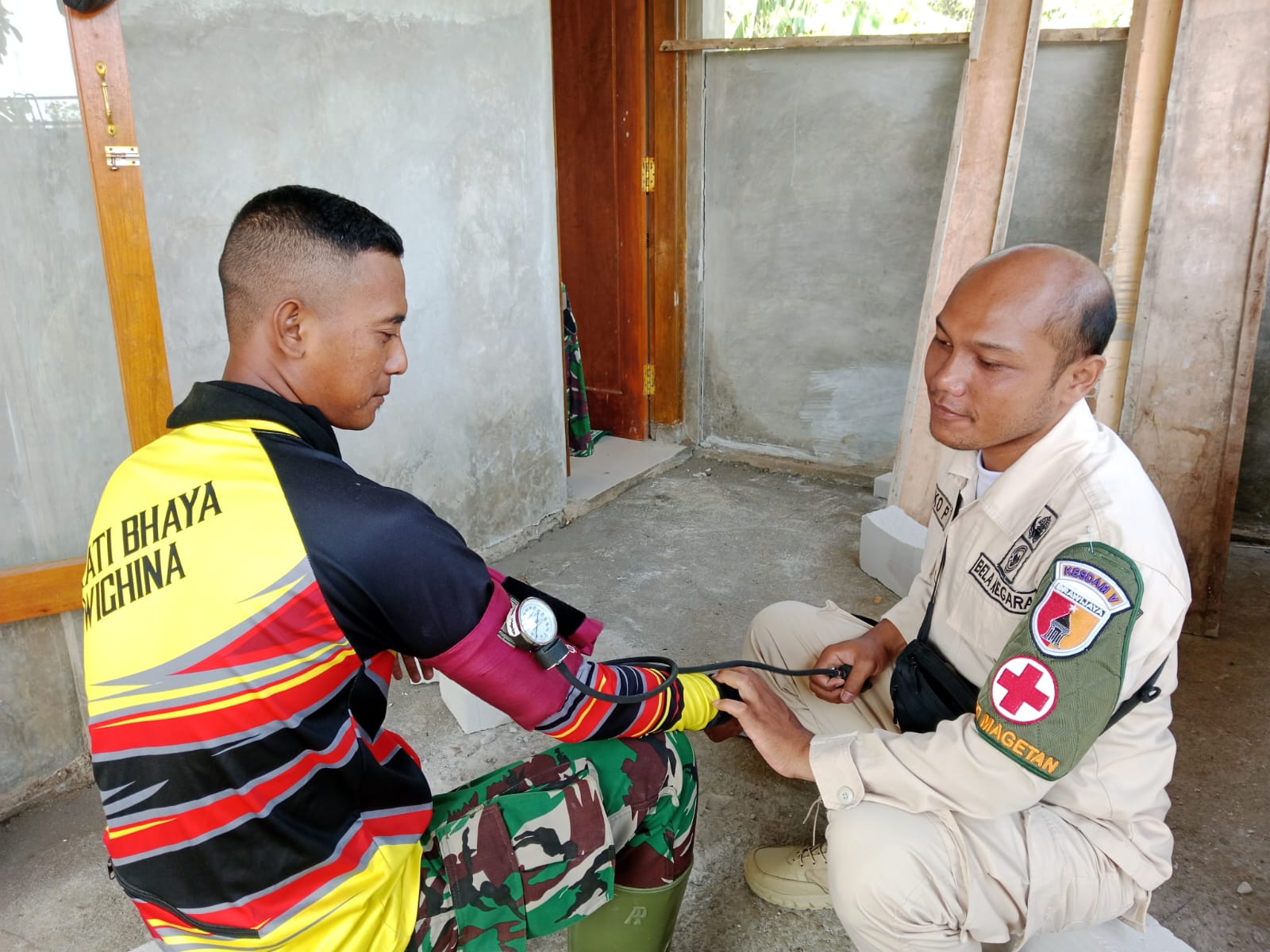 Tenaga Kesehatan Punya Peran Penting dalam Sukseskan TMMD ke-126 di Desa Kembangan